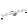 vidaXL Duschablauf 2-in-1 mit 360&deg; Siphon Silber 70 cm Edelstahl 304