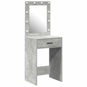 vidaXL Schminktisch Betongrau 50 x 41 x 135 cm Holzwerkstoff
