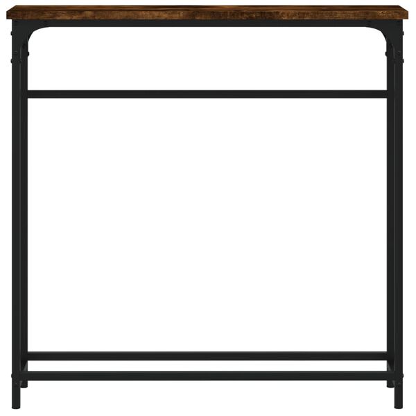 vidaXL Konsolentisch R&auml;uchereiche 75x19,5x75 cm Holzwerkstoff