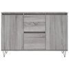 vidaXL Sideboard Grau Sonoma 101,5x35x70 cm Holzwerkstoff