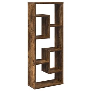 vidaXL Wandregal R&auml;uchereiche 36x16x90 cm Holzwerkstoff