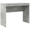 vidaXL Schreibtisch mit Schubladen 2 pcs Beton Grau