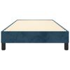vidaXL Boxspringbettgestell Dunkelblau 80x200 cm Samt