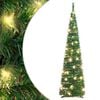 vidaXL Pop-Up-Weihnachtsbaum K&uuml;nstlich 50 LEDs Gr&uuml;n 120 cm