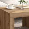 vidaXL Couchtisch Artisan-Eiche 50 x 50 x 35 cm Holzwerkstoff