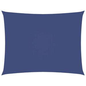 vidaXL Sonnensegel Oxford-Gewebe Rechteckig 2,5x3,5 m Blau