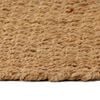 vidaXL Teppich Rechteckig Natur 120x180 cm Jute