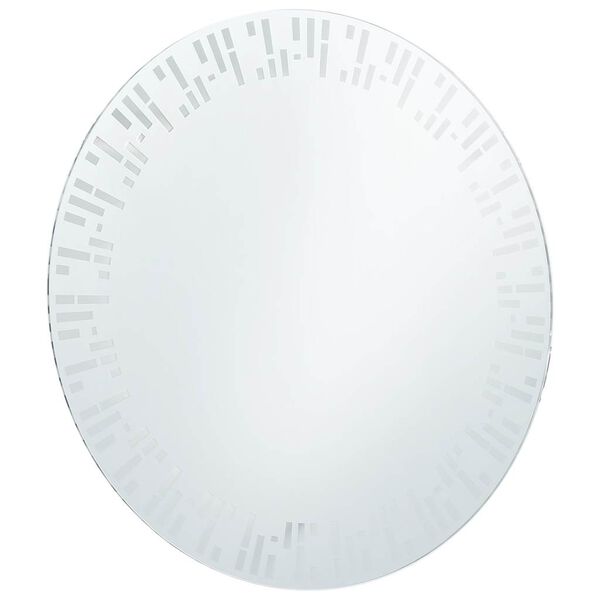 vidaXL Badezimmerspiegel mit LED 80 cm