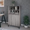 vidaXL Highboard Grau Sonoma 60x36x110 cm Holzwerkstoff
