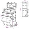 vidaXL Werkzeugtrolley 3-teilig