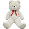 vidaXL Teddybär Kuscheltier Plüsch Weiß 242 cm