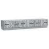 vidaXL TV-Schr&auml;nk Graues Sonoma 147 x 34,5 x 27 cm Holzwerkstoff