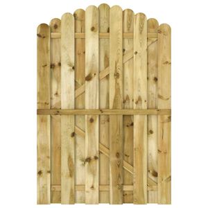 vidaXL Gartentor Impr&auml;gniertes Kiefernholz 100x150 cm