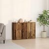vidaXL Sideboard 2 pcs Altholz 60 x 31 x 84 cm Holzwerkstoff