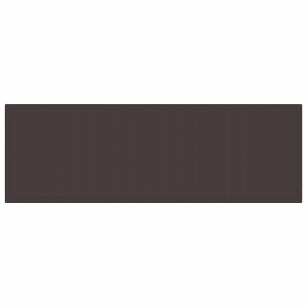 vidaXL Garten Essgruppe 11 pcs Braun und Hellgrau Poly Rattan