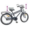 vidaXL Kinderfahrrad 20 Zoll f&uuml;r 6-11 Jahre alt Dunkelgrau