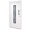 vidaXL Haust&uuml;r Wei&szlig; 108x200 cm PVC