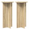 vidaXL Pflanzenst&auml;nder 2 pcs Sonoma-Eiche 40 x 40 x 80 cm