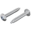 vidaXL Holzschrauben 2 pcs Silber M4 x 25 mm Stahl