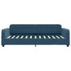 vidaXL Tagesbett Blau 100x200 cm Samt