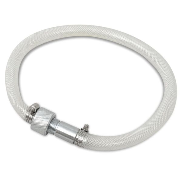 vidaXL Druckluft Rohrreiniger Rot und Schwarz