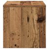 vidaXL Nachttisch 2 pcs Altholz 40 x 40 x 30 cm Holzwerkstoff