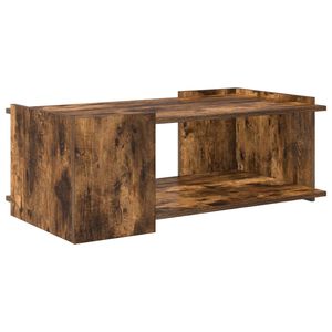 vidaXL Couchtisch Ger&auml;ucherte Eiche 90 x 50 x 33 cm Holzwerkstoff