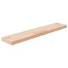 vidaXL Regalboden 100x20x4 cm Unbehandeltes Massivholz Eiche