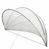 vidaXL Pool-Dome Grau und Orange 472 x 460 x 229 cm