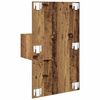vidaXL Nachttisch 2 pcs Altholz 50 x 32,5 x 80cm Holzwerkstoff