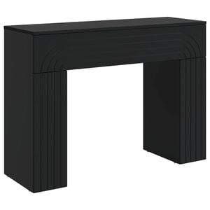 vidaXL Couchtisch Schwarz 102 x 35 x 75 cm Holzwerkstoff