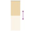 vidaXL Verdunkelungsrollo Beige 65x230cm Stoffbreite 60,7 cm Polyester