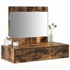 vidaXL Schminktisch mit Schubladen Braun 83 x 40 x 70 cm Holzwerkstoff