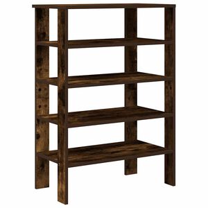 vidaXL Schuhregal R&auml;uchereiche 61x32x87,5 cm Holzwerkstoff