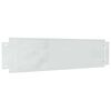 vidaXL Rasenkanten 10 stk. 100 x 25 x 0,07 cm Verzinkter Stahl Silber