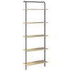 vidaXL B&uuml;cherregal 5 Ebenen 60 x 24 x 168 cm Holzwerkstoff