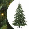 vidaXL K&uuml;nstlicher klappbarer Weihnachtsbaum Gr&uuml;n 180 cm PVC und Stahl