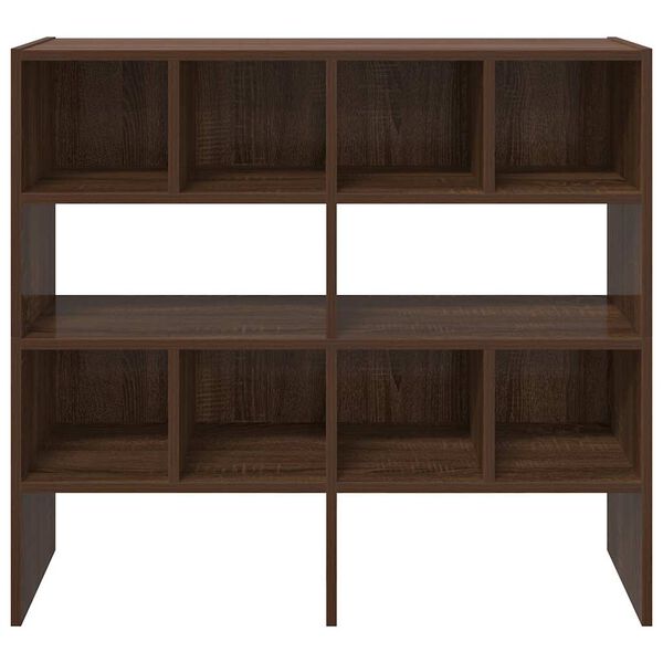 vidaXL Schuhregale 2 Stk. Stapelbar Braun Eichen-Optik 89,5x30x40 cm