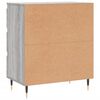 vidaXL Sideboard Grau Sonoma 60x35x70 cm Holzwerkstoff