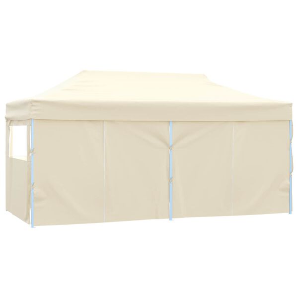 vidaXL Party-Zelt Creme 291 x 580 x 315 cm Oxford-Stoff
