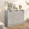 vidaXL Sideboard Betongrau 90,5x30x70 cm Holzwerkstoff