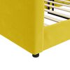 vidaXL Tagesbett Gelb 100x200 cm Samt