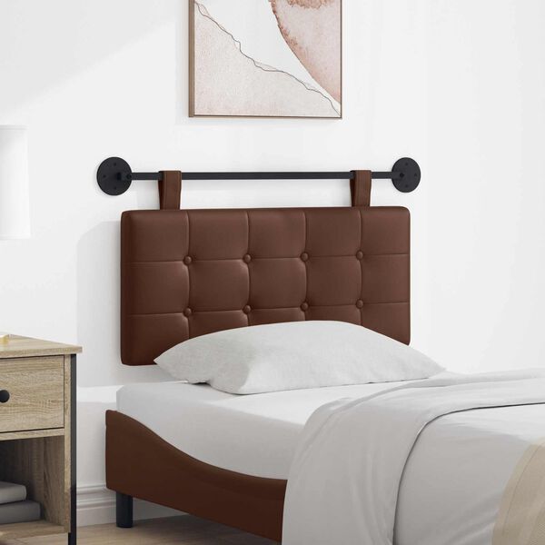 vidaXL H&auml;ngevorderseite Wandmontiert Braun 100 x 55 x 5 cm Kunstleder