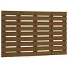 vidaXL Wand-Kopfteil Honigbraun 106x3x63 cm Massivholz Kiefer