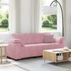 vidaXL 3-Sitzer-Sofa Rosa 220x77x82 cm Samt