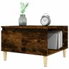 vidaXL Couchtisch R&auml;uchereiche 55x55x36,5 cm Holzwerkstoff