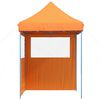 vidaXL Party-Zelt Orange 200 x 200 x 306 cm Oxford-Stoff