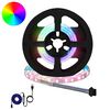 vidaXL LED-Streifen 12 stk. Schwarz und Transparent