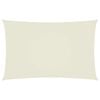 vidaXL Sonnensegel Oxford-Gewebe Rechteckig 5x8 m Creme