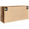 vidaXL Bad-Wandschrank Altholz-Optik 80x25x40 cm Holzwerkstoff